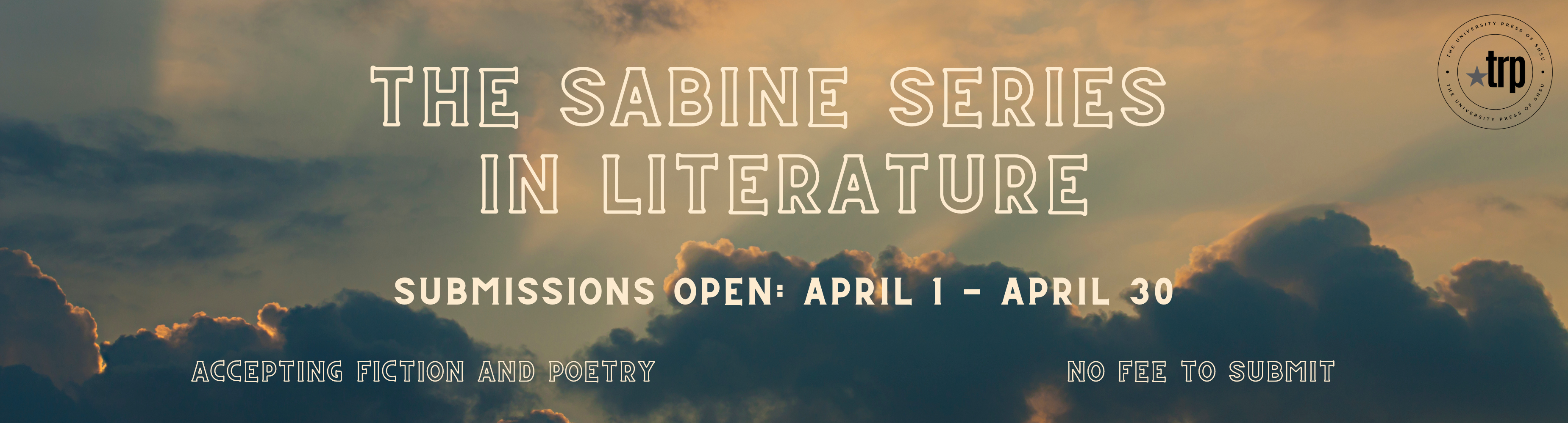 Website Banner - The Sabine Series in Literature